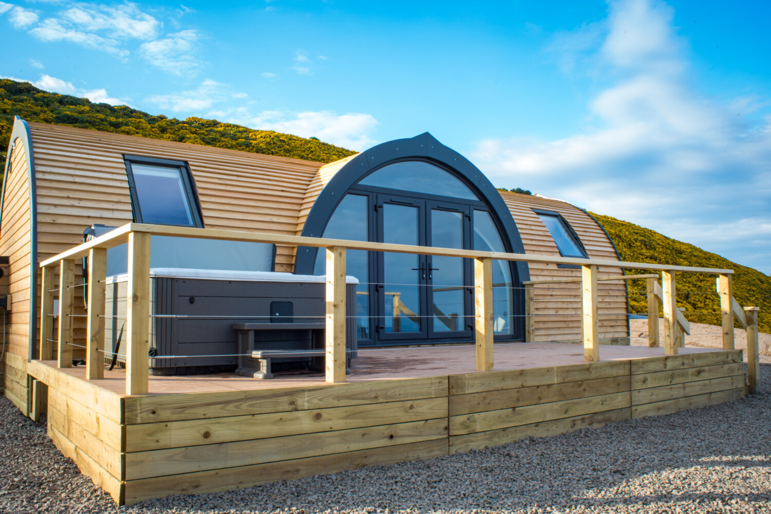Highland luxury cabin